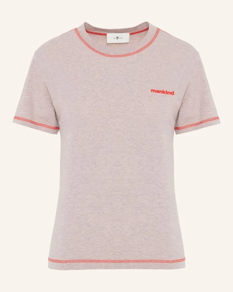 7 for all mankind MANKIND T-shirt Pink