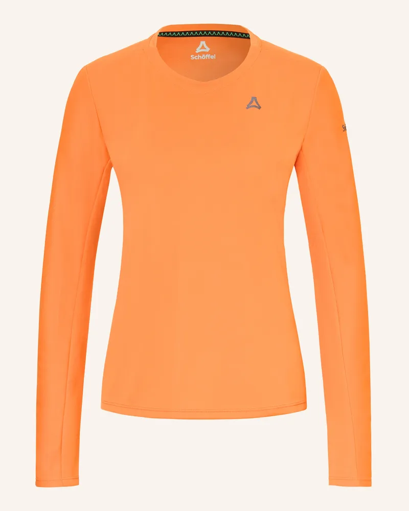 Schöffel Longsleeve Enixa orange Dunkelorange