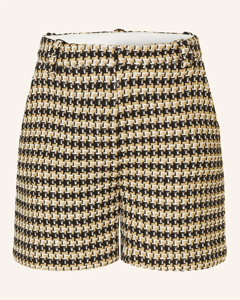 HUGO BOSS Tweed-Shorts TASETO Hellbraun