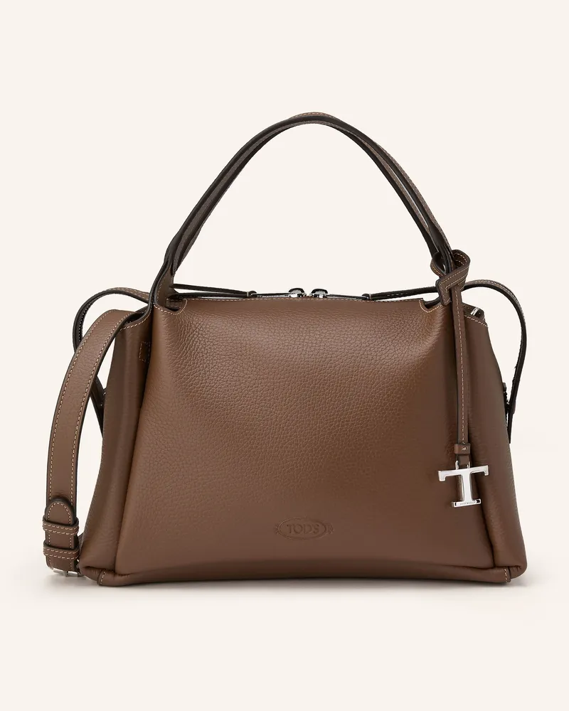 TOD'S Handtasche Bauletto Medium braun Taupe