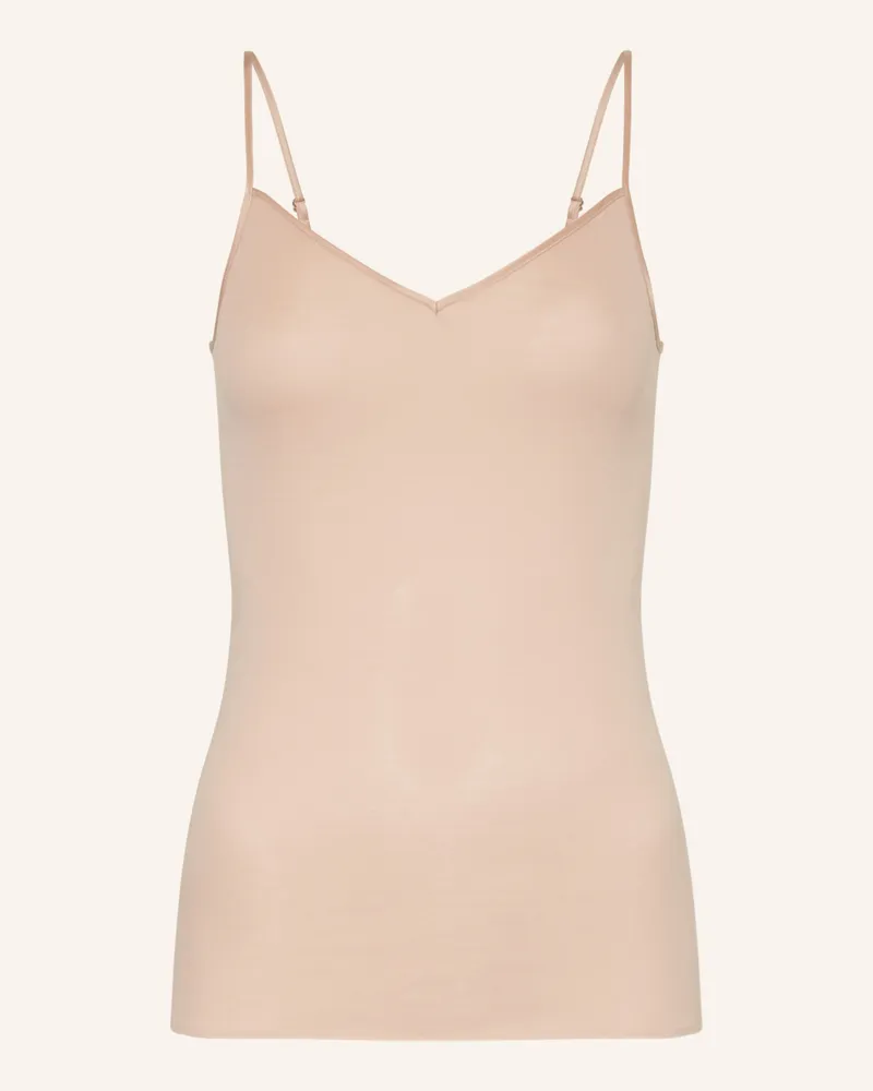 Hanro Top Cotton Seamless beige Nude