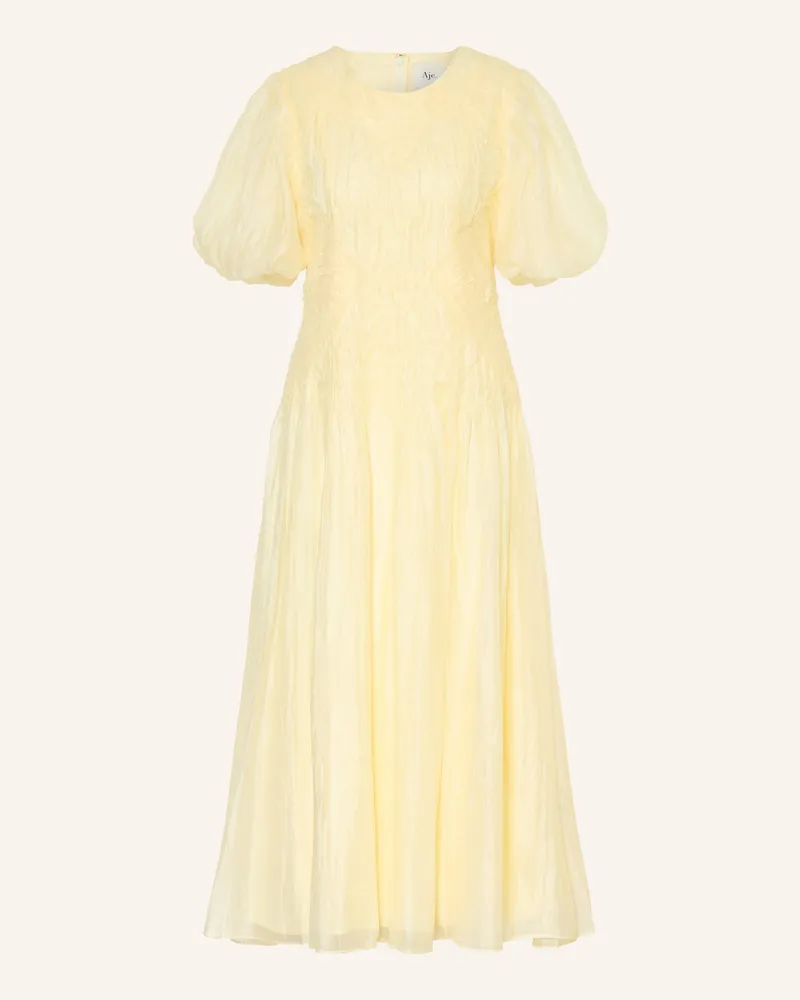 Aje. Kleid Ophelia Mit Spitze gelb Gelb