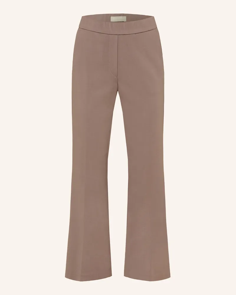 Marc O'Polo Bootcut-Hose Marthe Flared braun 753