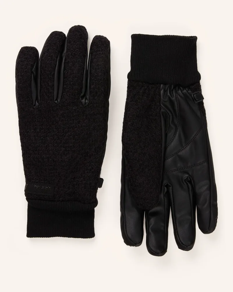 Reusch Handschuhe KALMAR mit Touchscreen-Funktion Schwarz
