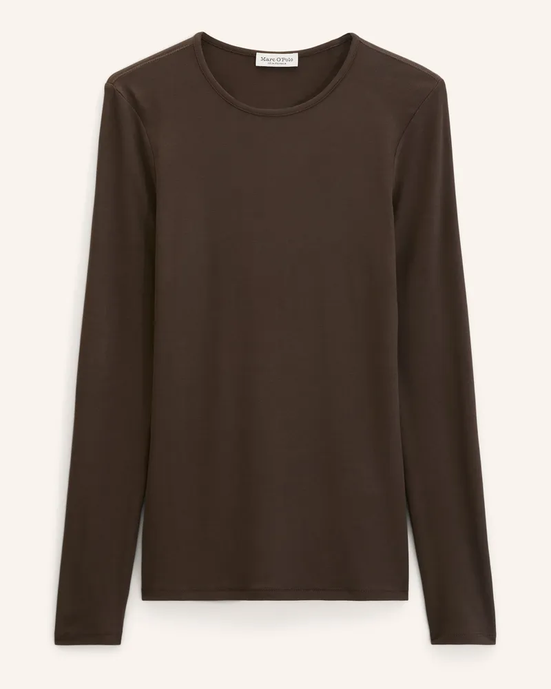 Marc O'Polo Longsleeve braun Braun