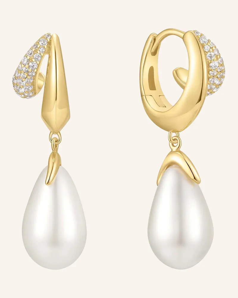 ANIA HAIE Creolen  aus  925er Sterlingsilber Gold