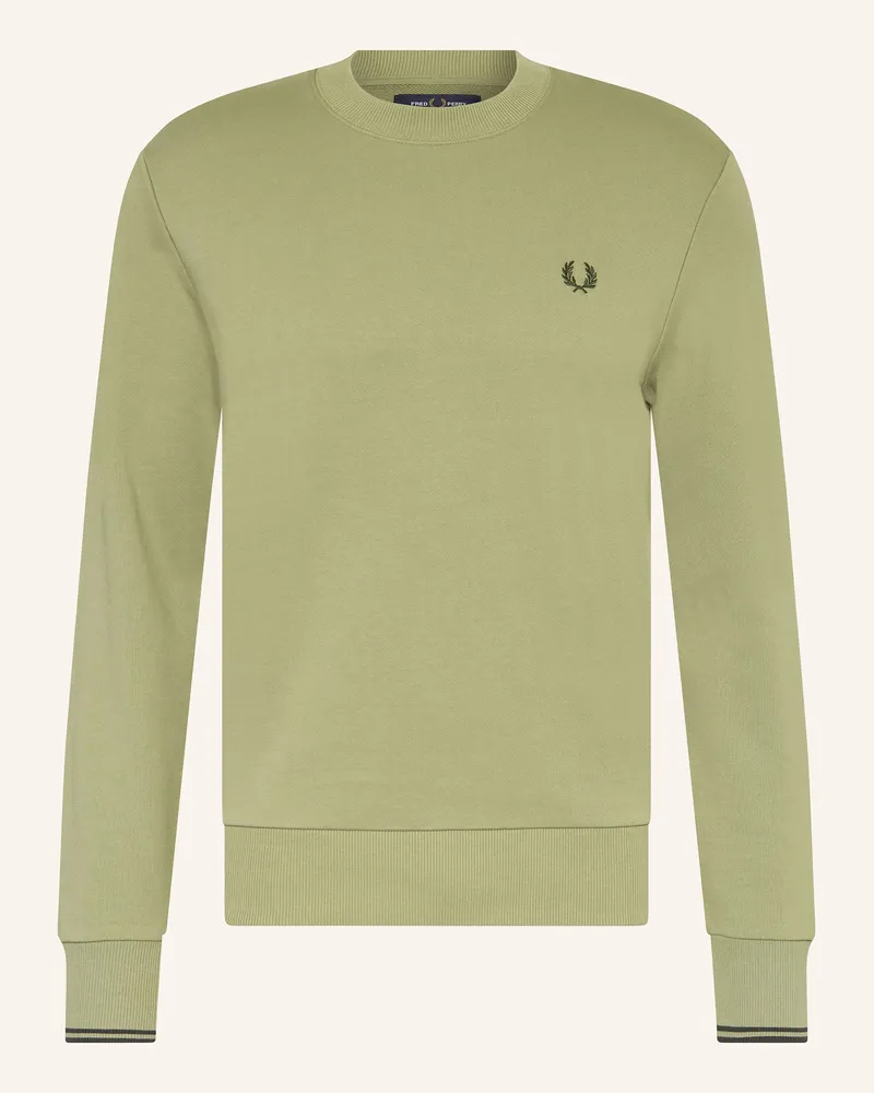 Fred Perry Sweatshirt Oliv