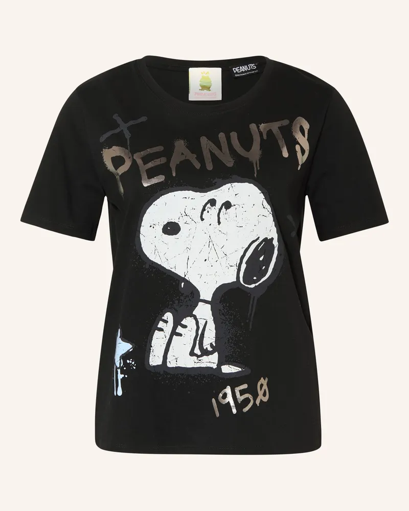 Frogbox T-Shirt schwarz Schwarz