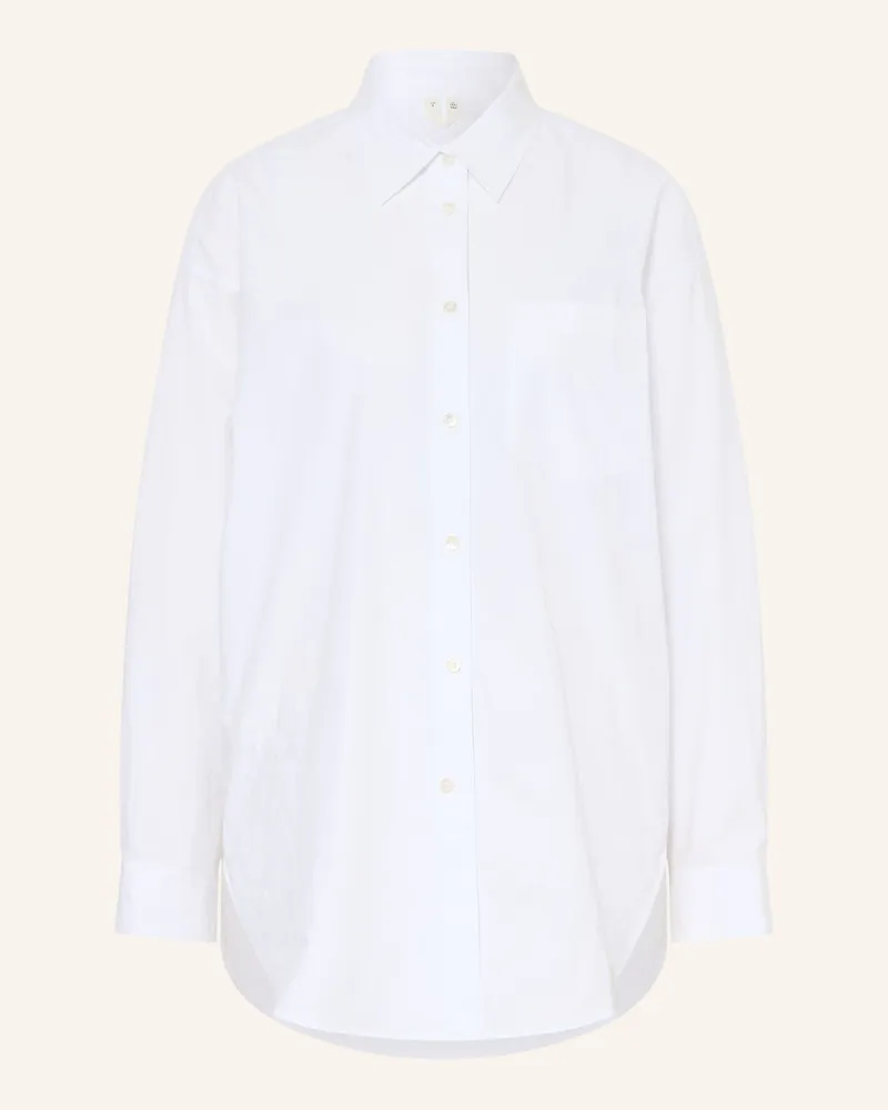 Arket Hemdbluse weiss Weiss