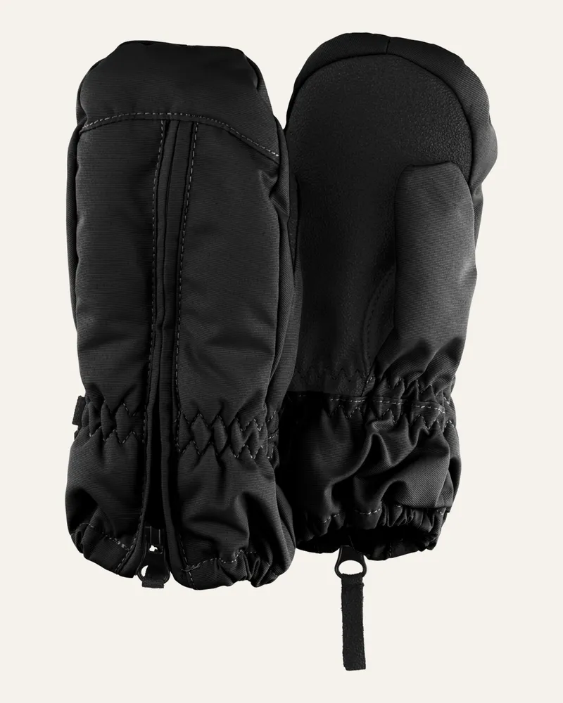 Sterntaler Fäustlinge Rips grau Grau