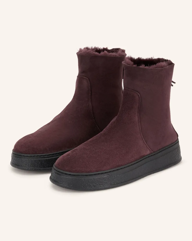 Attilio Giusti Leombruni Boots Giuly rot Dunkelrot