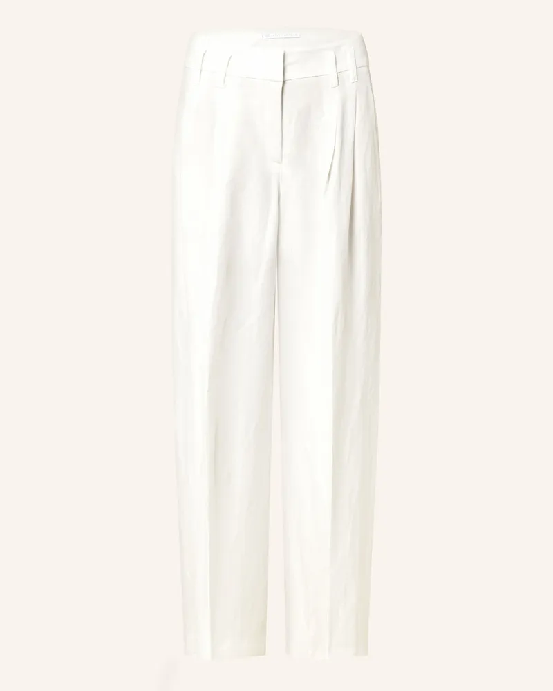 RAFFAELLO ROSSI  Hose MAYLA mit Leinen Creme