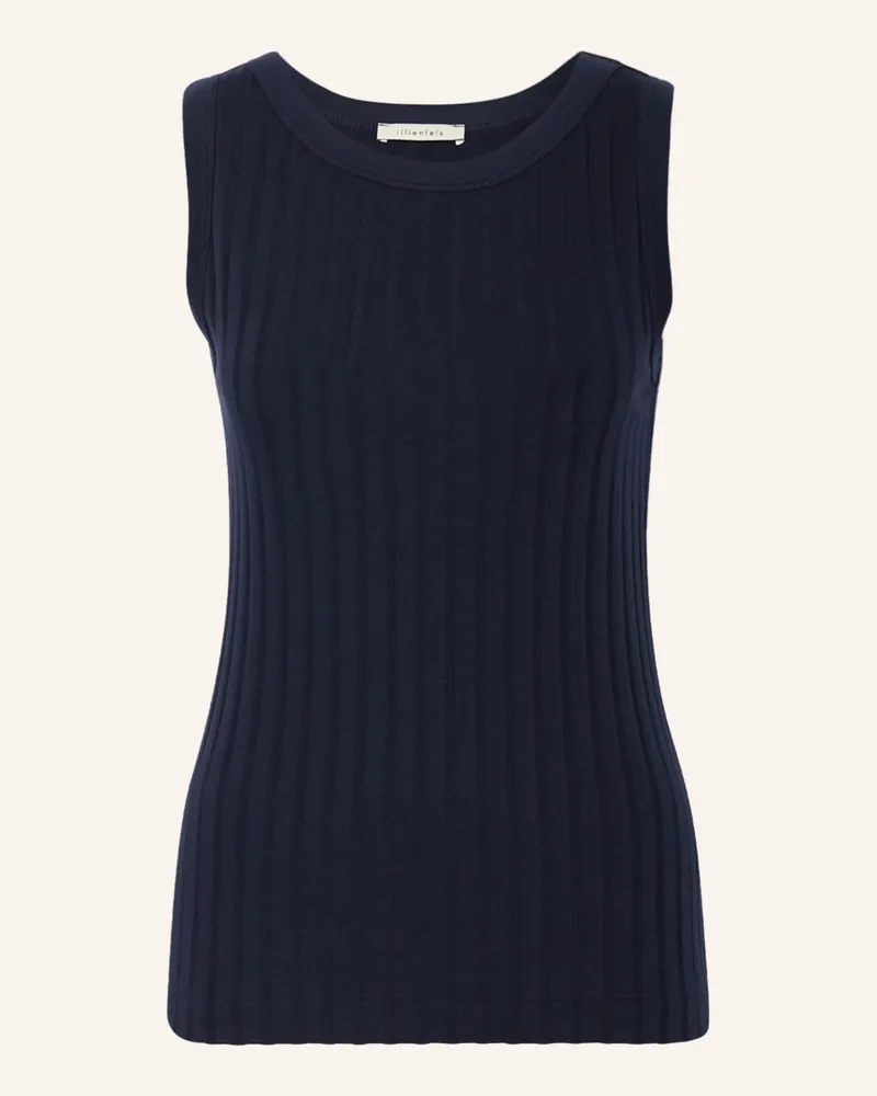 lilienfels Top blau Dunkelblau