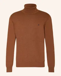 Fynch-Hatton Rollkragenpullover Braun