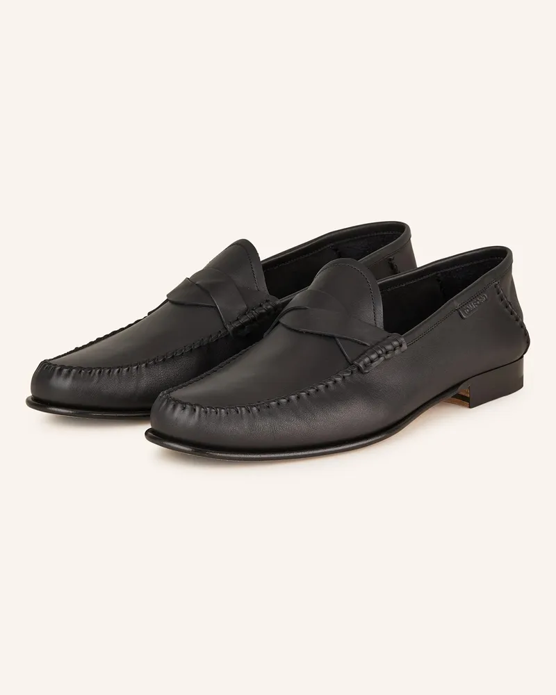 Tom Ford Loafer Schwarz