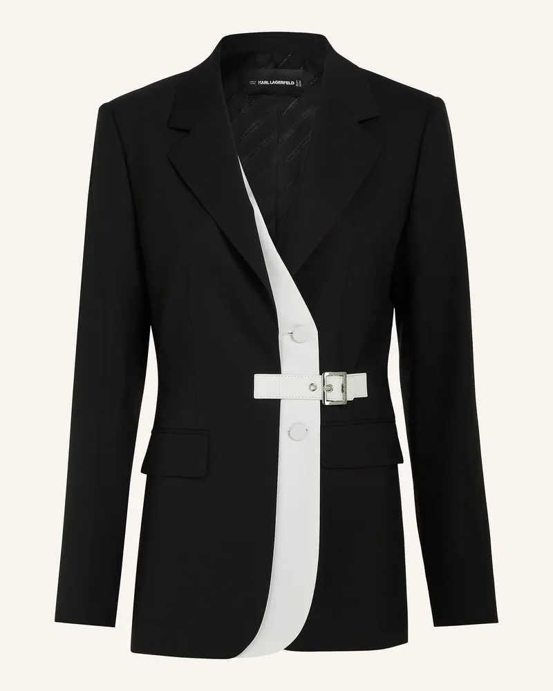 Karl Lagerfeld Weste Schwarz