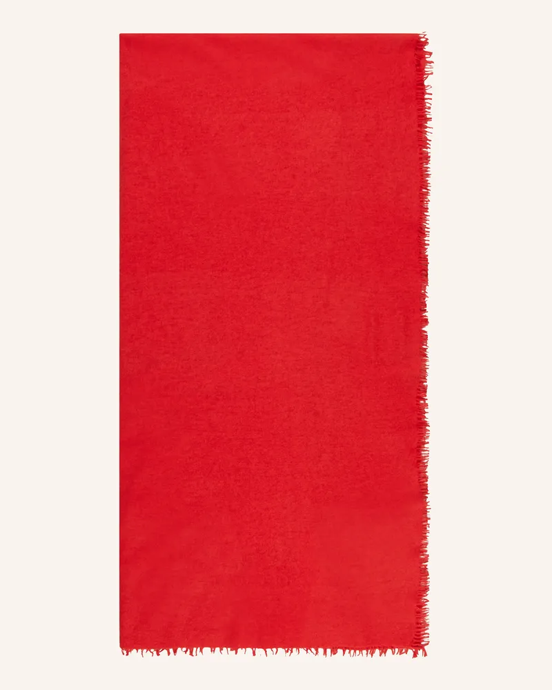 Puschoen Cashmere-Schal Rot