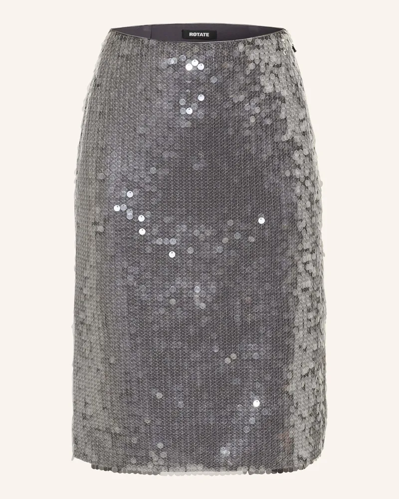 ROTATE Birger Christensen Rock Mit Pailletten grau Grau