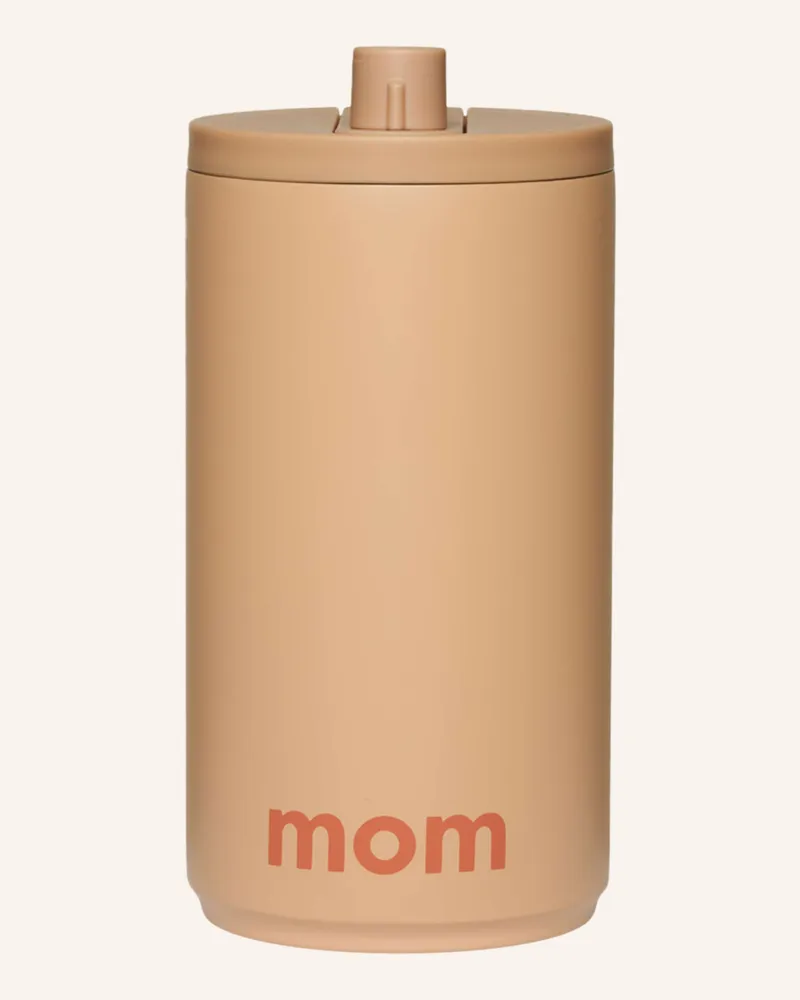 DESIGN LETTERS Thermobecher MOM Beige