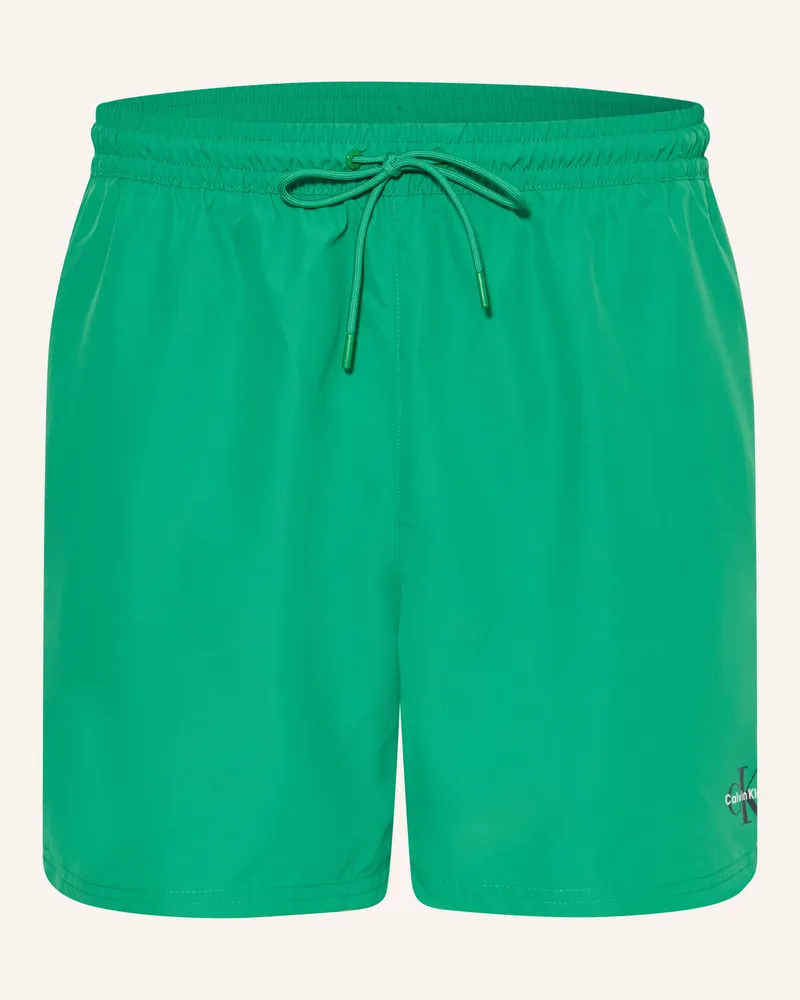 Calvin Klein Badeshorts Grün