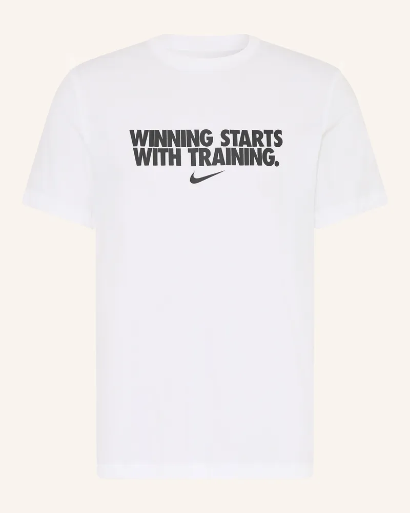 Nike T-Shirt WINNING Weiss