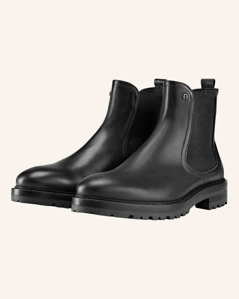 Aigner chelsea boots CHARLES 5C Schwarz