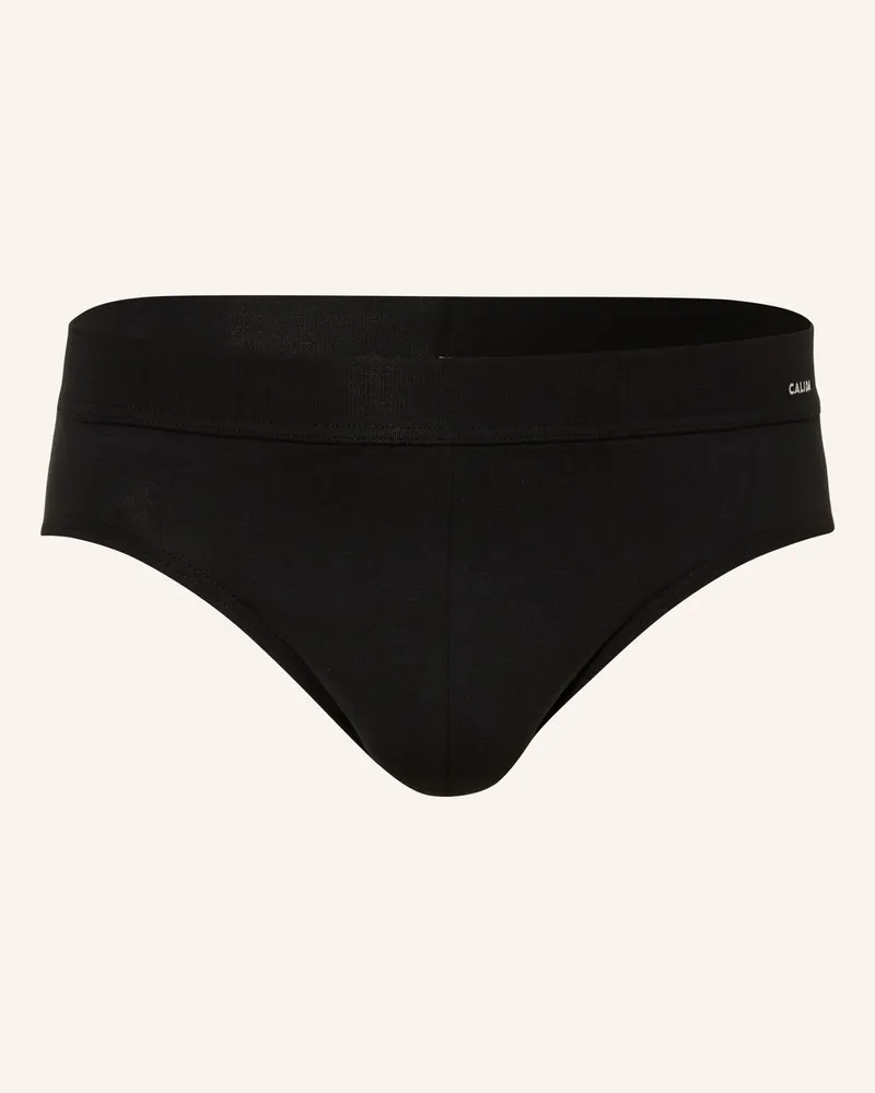 Calida Slip Cotton Code schwarz Schwarz