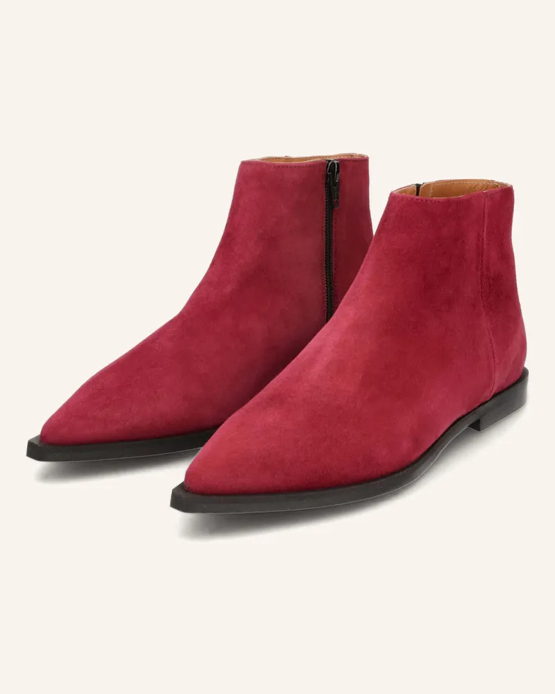 Thea Mika Stiefeletten Dunkelrot