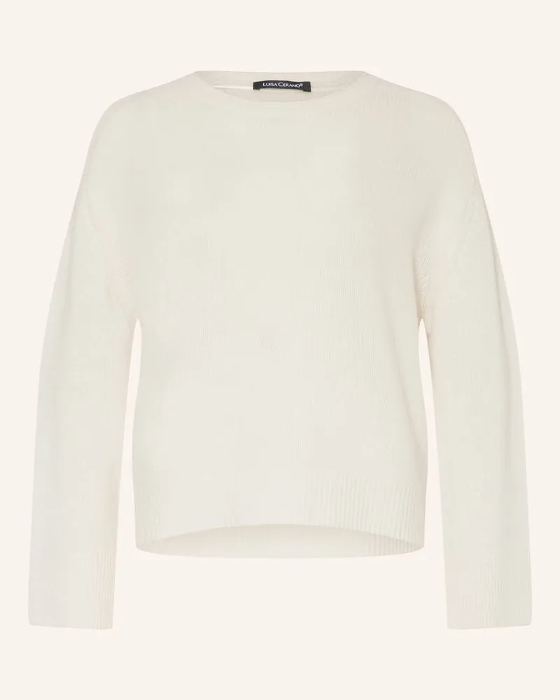 Luisa Cerano Pullover Weiss