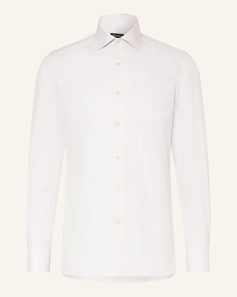 Ermenegildo Zegna Hemd Slim Fit Hellrosa