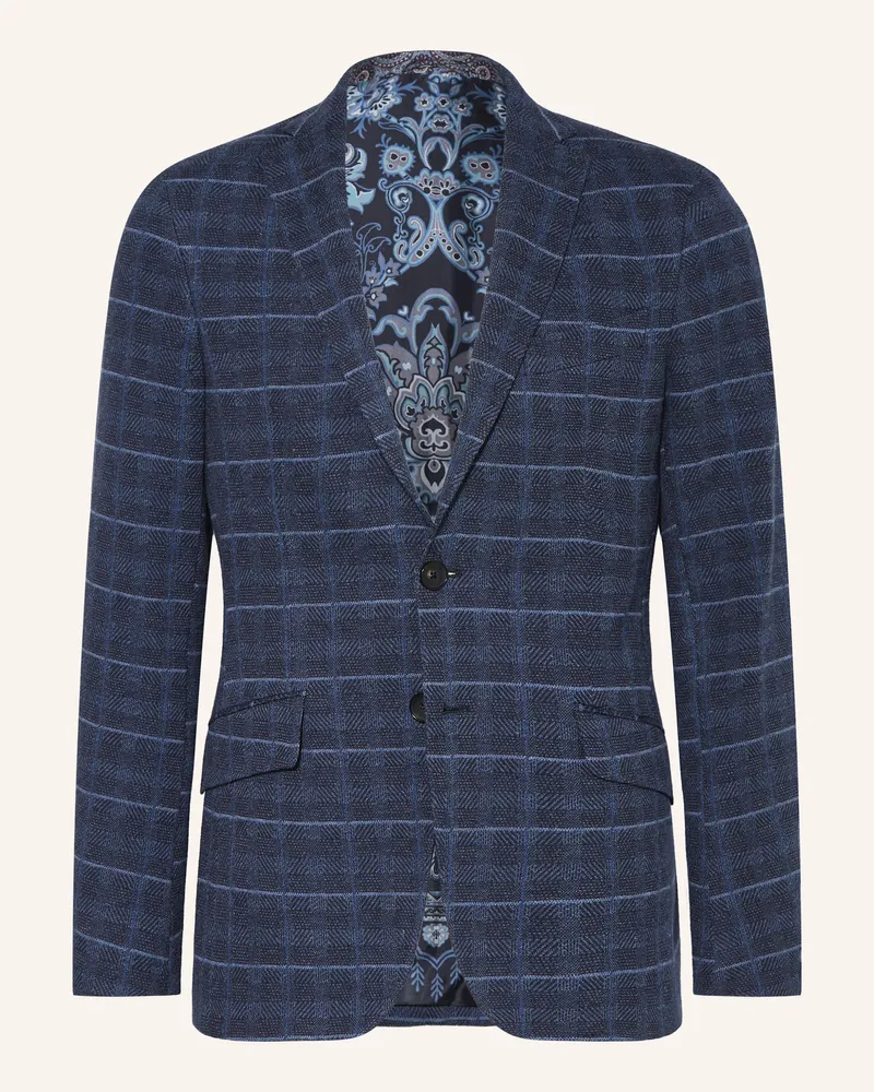 Etro Sakko Slim Fit Dunkelblau