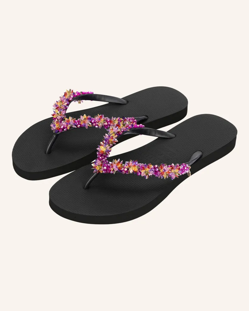 uzurii Zehentrenner PINK RIO Schwarz