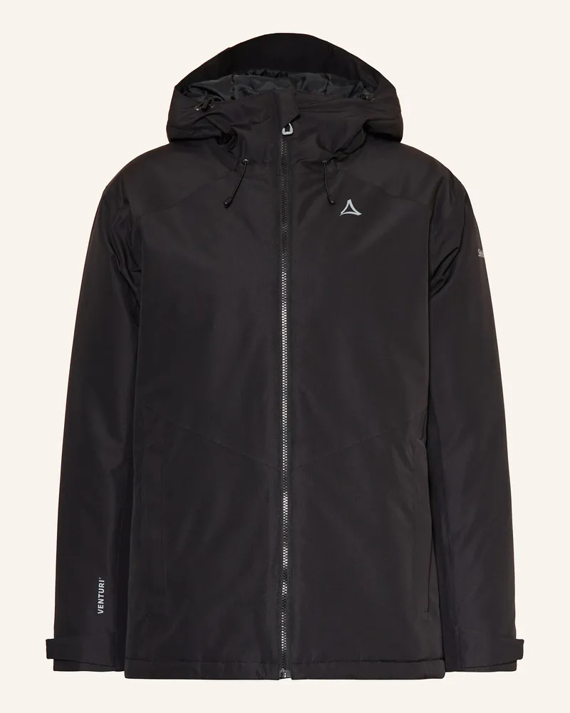 Schöffel Funktionsjacke Wildkar schwarz Schwarz