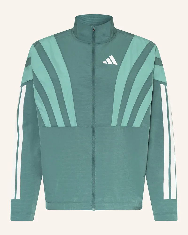 adidas Laufjacke ADIZERO ARCHIVE Petrol