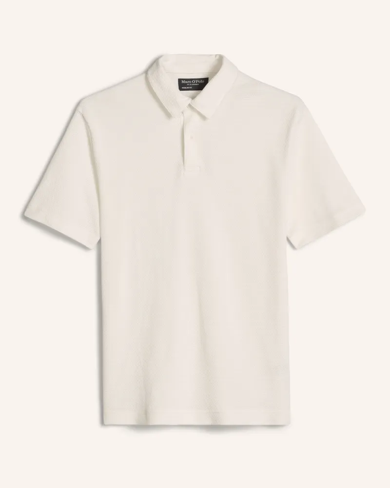 Marc O'Polo Poloshirt weiss Ecru
