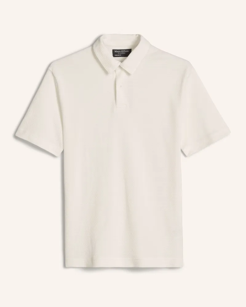 Marc O'Polo Poloshirt weiss Ecru