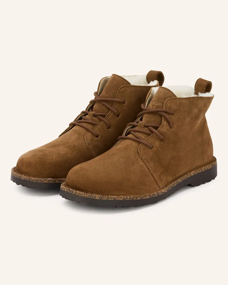 Birkenstock Schnürboots Uppsala Mid braun Braun