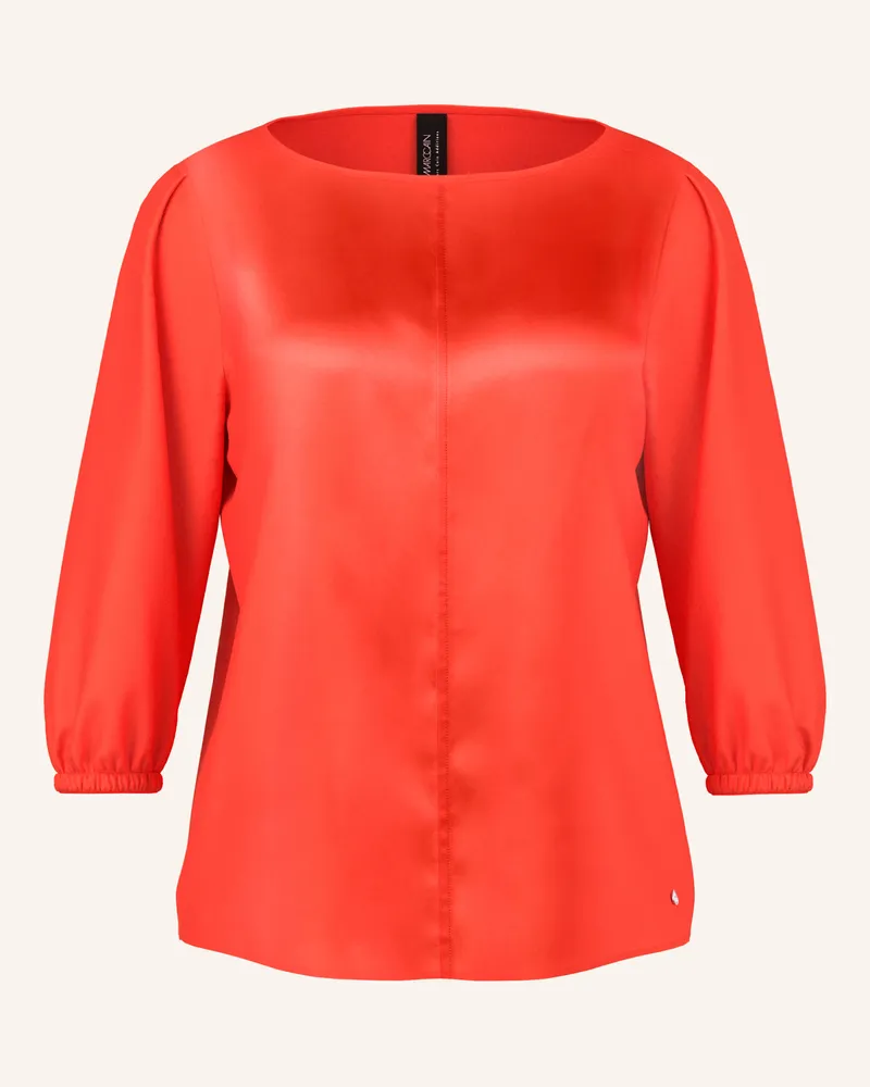 Marc Cain Seidenbluse Mit 3/4-Arm rot Rot