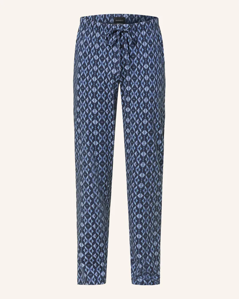 Hanro Schlafhose NIGHT & DAY Dunkelblau