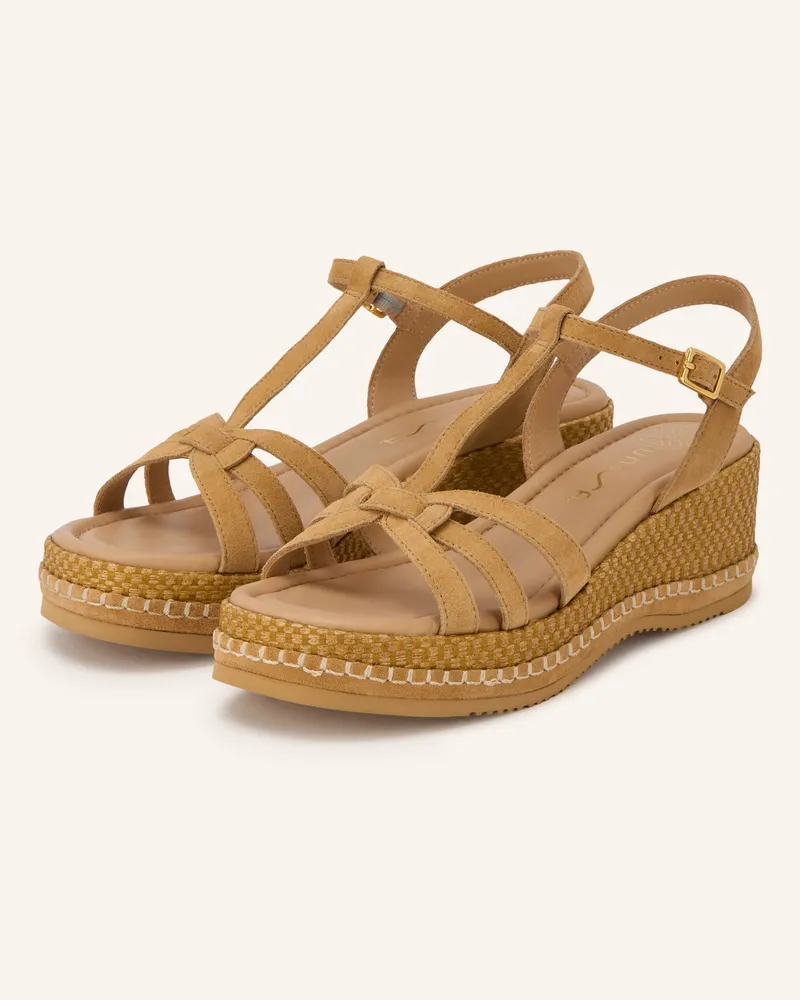 Unisa Wedges Kael beige Camel