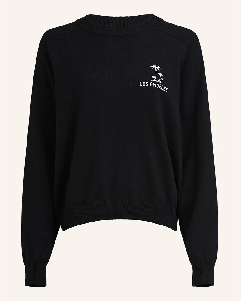 True Religion Strickpulli Rainbow schwarz Schwarz