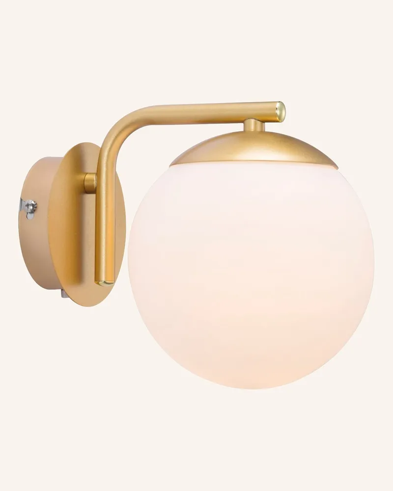 NORDLUX Wandleuchte Grant braun Gold
