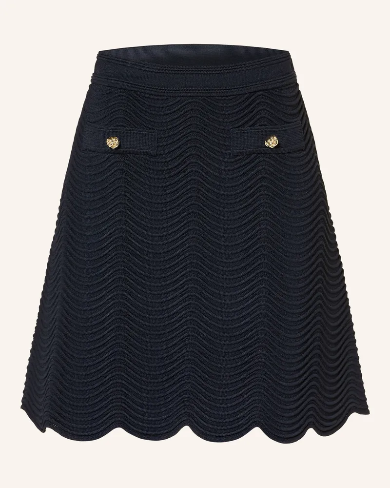 Sandro Strickrock blau Dunkelblau