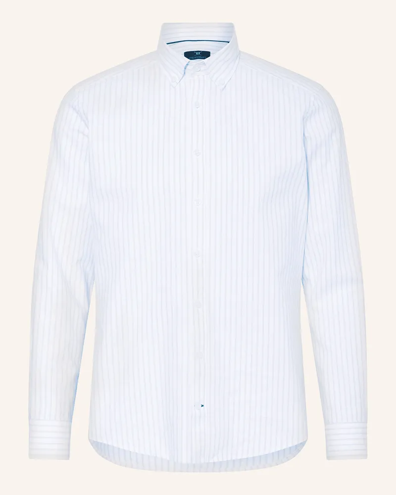 Strokesman's Oxfordhemd Regular Fit Weiss