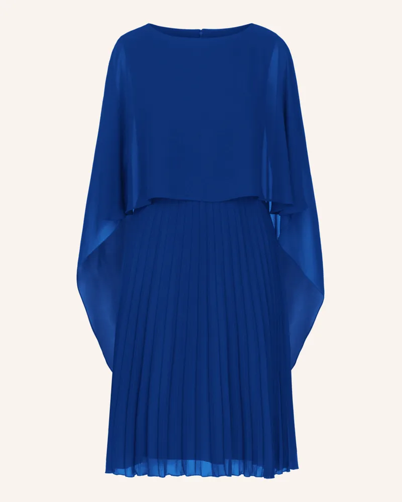 Apart Cocktailkleid mit Chiffoncape Dunkelblau