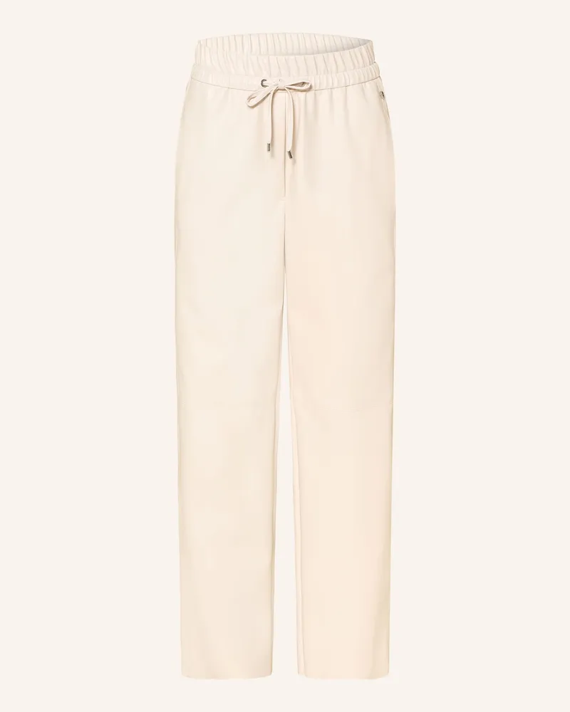 Marc Cain 7/8-Hose Ranchi In Lederoptik beige 142