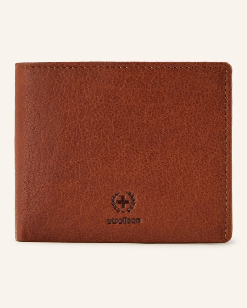 Strellson Geldbörse Blackwall Myles braun Braun