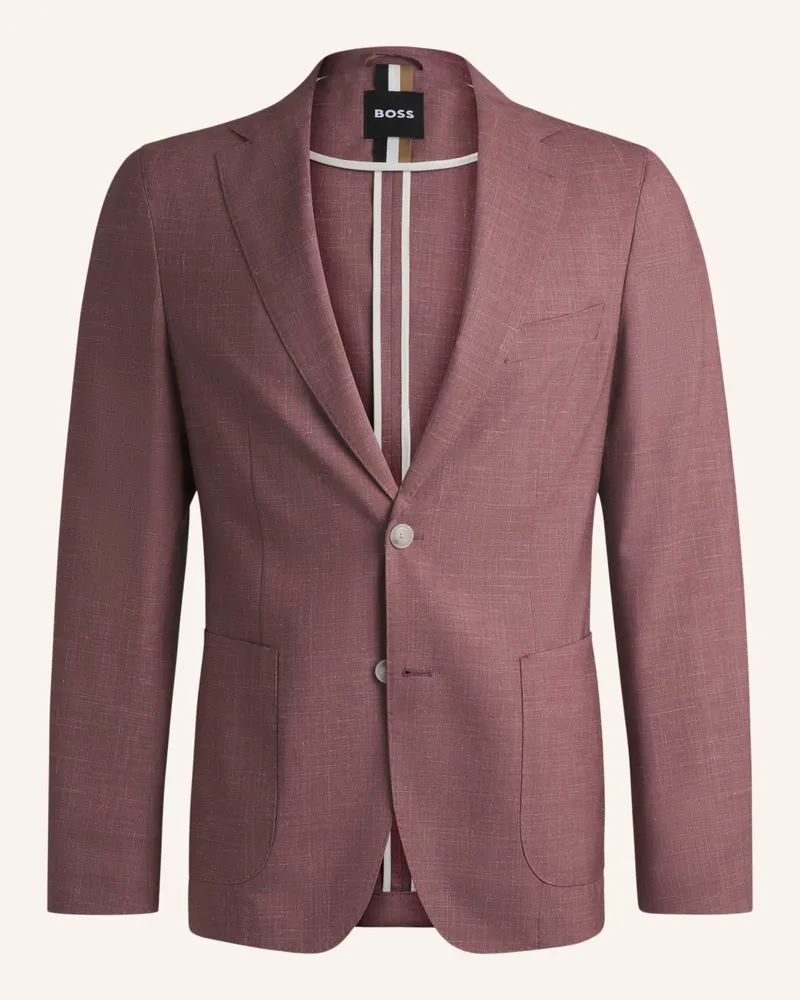 HUGO BOSS Blazer C-HANRY-252 Slim Fit Hellrosa