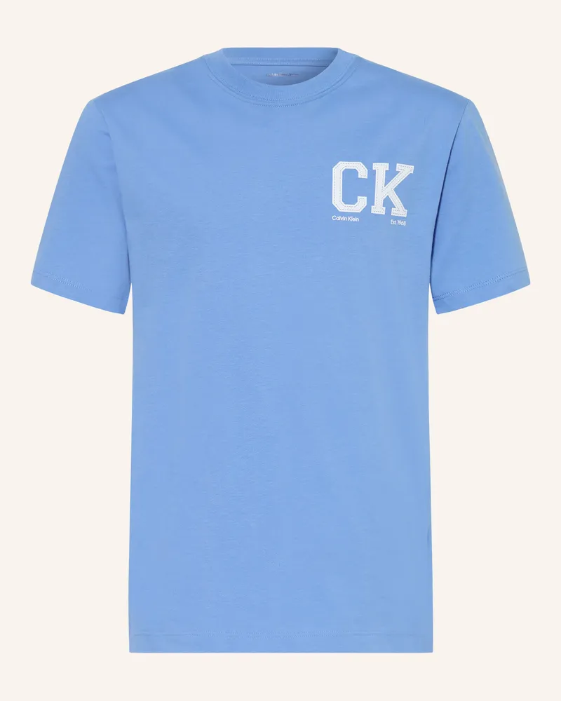 Calvin Klein T-Shirt blau Dunkelblau