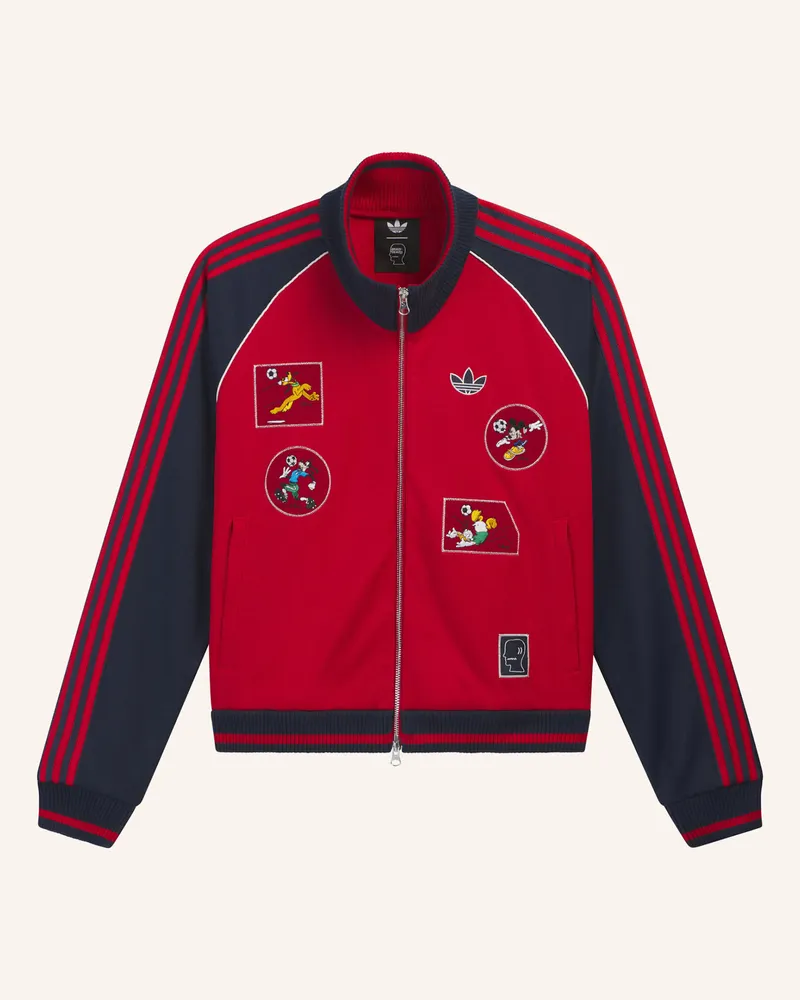adidas Brain Dead Disney Originals Jacke rot Rot